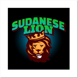 Sudanese Lion Posters and Art